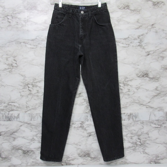 GAP Denim - Gap Vintage Washed Black Ankle Length Denim Jeans Size 3/4